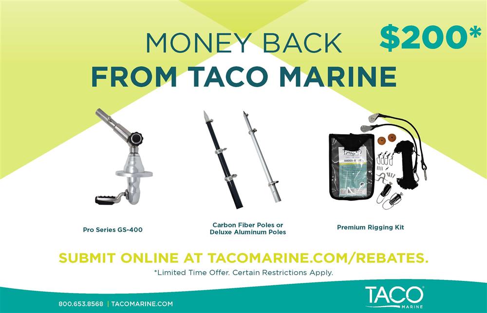 TACO Marine | 2024 GS-400 Rebate